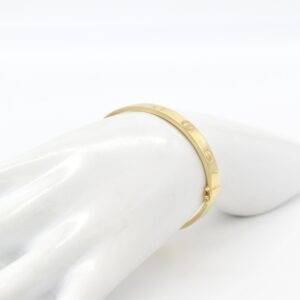18K Clip-Type Love Bangle