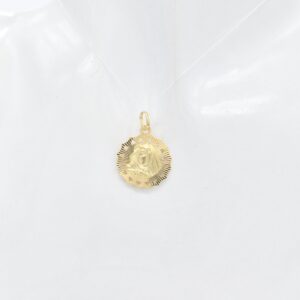 18K Back to Back Religious Pendant