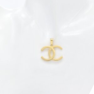 18K Double C Pendant