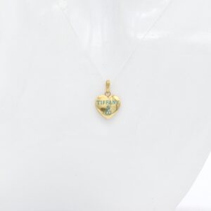 18K T-Heart Pendant