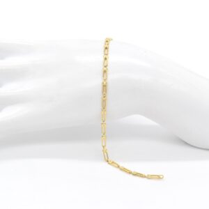 18K Flat Microhardware Bracelet
