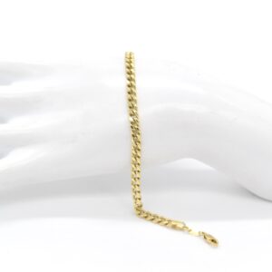 18K Curb Chain Bracelet