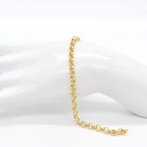 18K Tauco Chain Bracelet— Size: 8 in (resizable)