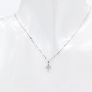18K Diamond Cross Necklace