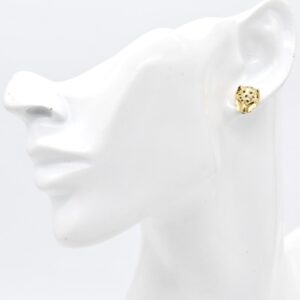 18K Panther Earrings
