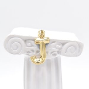 18K “J” Pedant