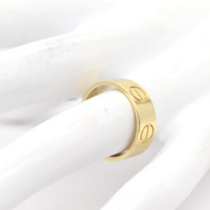 18K Gold Love Ring — 12.5 mm