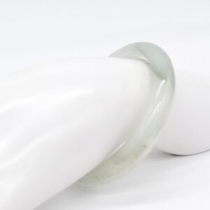 Icy Green Jade Bangle