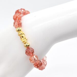 24k Watermelon Red Pi Yao Bracelet