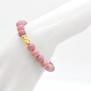 24k Pink Amethyst Pi Yao Bracelet
