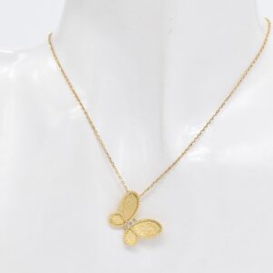 18K R.C. Butterfly Necklace