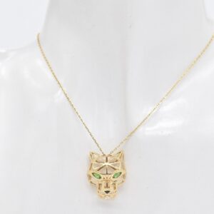 18K Panther Necklace