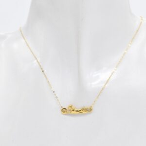 18K Dainty Panther Necklace