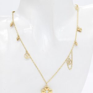 18K VL Stationed Necklace