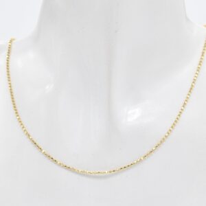 18K Diacut Microbeads Necklace