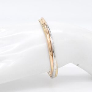 18K Trinity Bangle