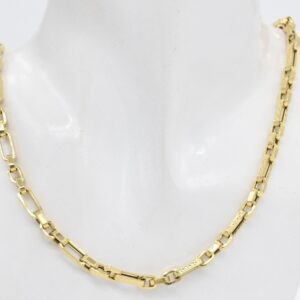 18K F-Chunky Paperclip Necklace