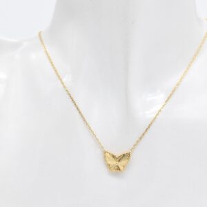 18K Butterfly Necklace