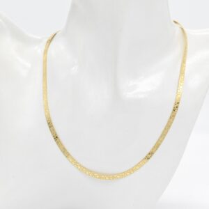 18K Two-Way Snake Chain Necklace