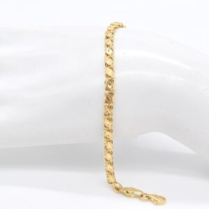 18K Damascus Bracelet