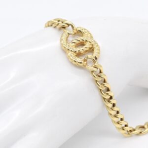 18K Double C Bracelet