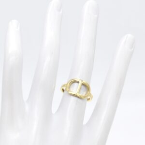 18K CD Ring — Size 6.5