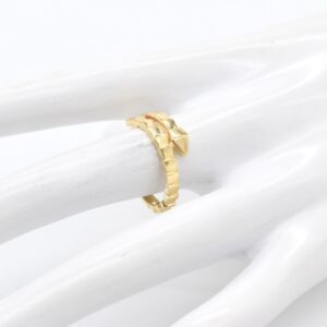 18K Serpenti Ring — Size 8