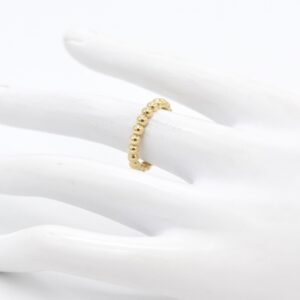 18K Bubble Ring — Size 6