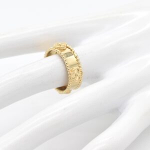 18K Perlee Ring — US Size 8