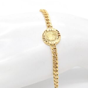 21K King George Bracelet — 7" (18 cm)