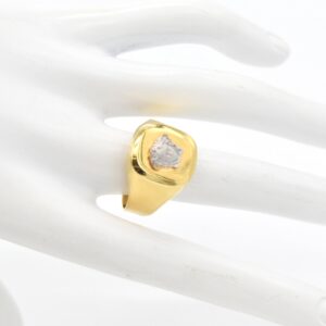 21K 2-Tone Versace Ring - US Size 12
