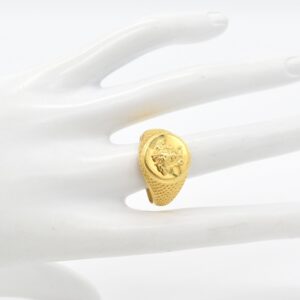 21K Versace Ring — US Size 11