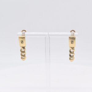 18K Monaco Clip Earrings