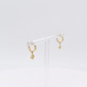 18K Yellow Gold Baby VCA Earrings
