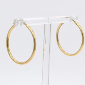 18K Hoops Earrings