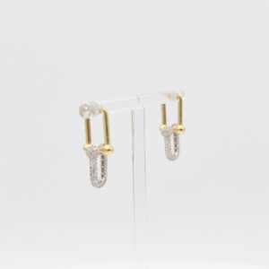 18K Two-Tone HardWear Drop Earrings