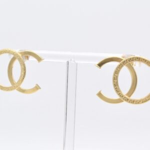 18K Interlocking CC Stud Earrings
