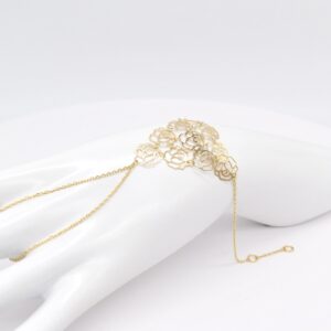 18K Stylish Rose Bracelet