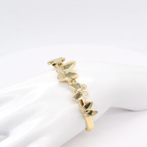 18K Butterfly Bangle