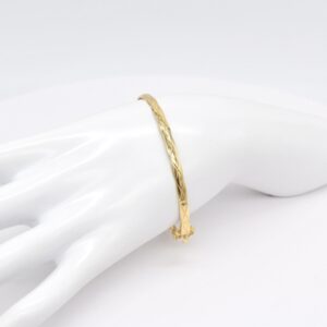 18K Slim Coco Bangle