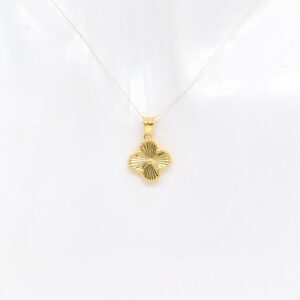 21K Clover Charm Pendant 13
