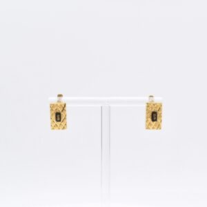 21K Diacut Monaco Clip Earrings