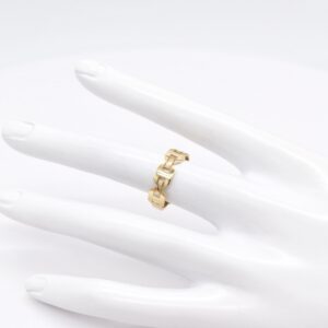 18K 3 Link Ring