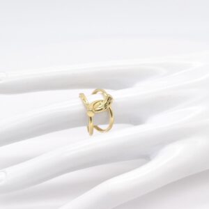 18K Intertwined Ring- Size 7