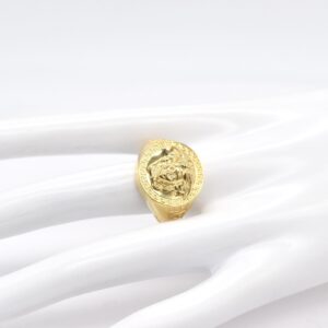 18K Versace Ring- Size 11