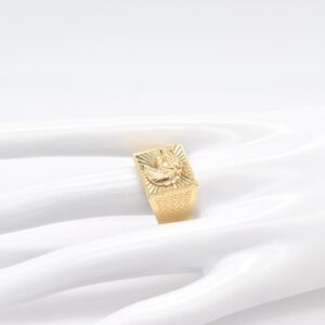 18K Dragon Ring-Size 9.5