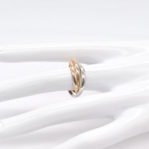 18K Trinity Ring- Size 6