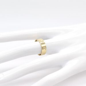 18K Love Ring- Size 6.25