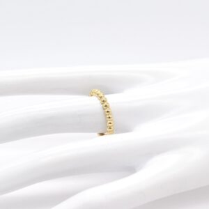 18K Bubble Ring-Size 7