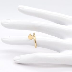 18K Nail Ring- Size 6